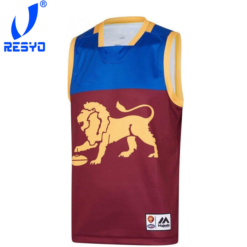 Brisbane Lions Guernsey Rugby Shirt S-5XL