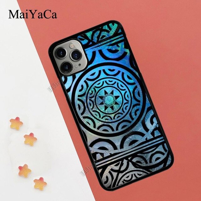 MaiYaCa Maori Samoan Polynesian Tribal Case For iPhone 11 Pro Max XR X XS Max 5S SE 2020 6S 8 7 Plus Coque Fundas