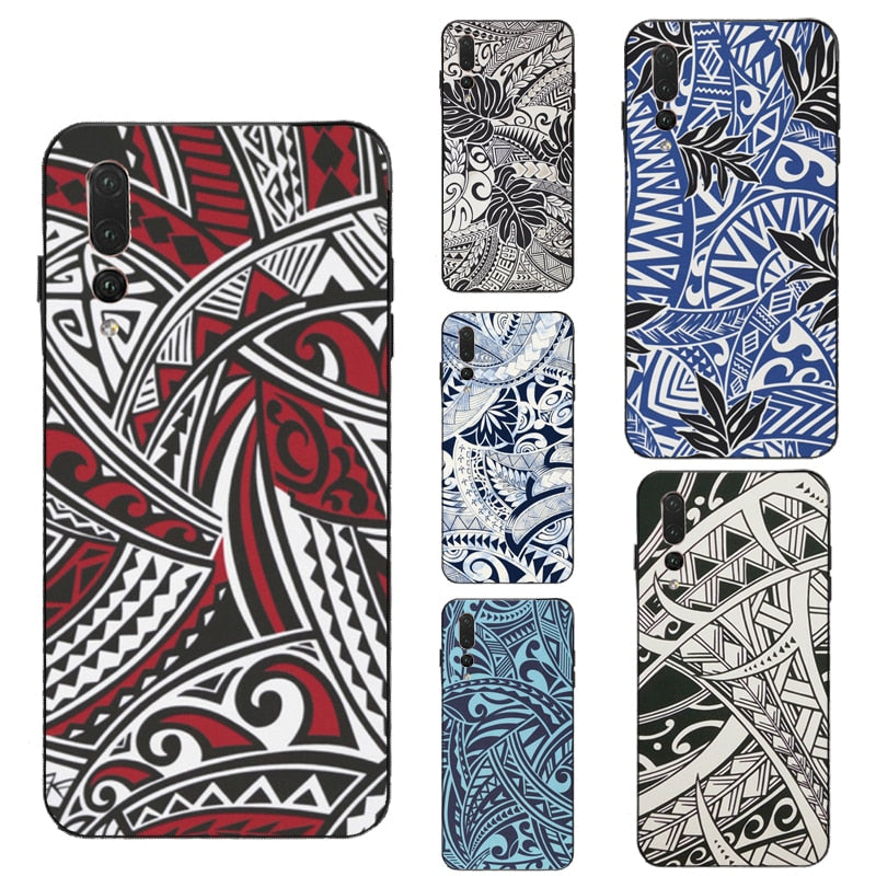 Maori/Samoan Polynesian Print Case for Huawei Honor