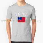 Samoan Flag Shirt - Vintage Samoa T - Shirt