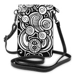 Polynesian Print Women's Crossbody Wallet