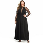 New 2020 spring autumn plus size long dress for women