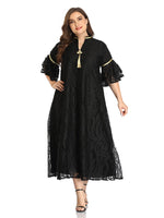 2020 Abaya Long Summer Womens Dresses Butterfly