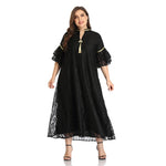 2020 Abaya Long Summer Womens Dresses Butterfly