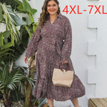 New 2020 spring autumn plus size long dress for women