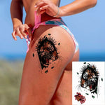 Waterproof Temporary Tattoo Sticker Poly design