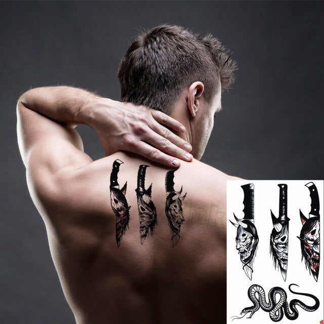 Waterproof Temporary Tattoo Sticker Poly design