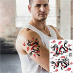 Waterproof Temporary Tattoo Sticker Poly design