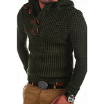 Men Winter Pull Homme Solid Casual Warm Knitting Jumper