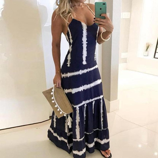 Summer Casual Women Maxi Dress