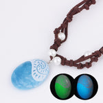 Romantic Blue Gem Luminous Pendant Poly design