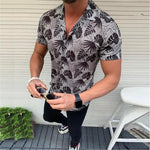 Men Shirt Summer 2020 Fashion Print Casual