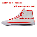 Casual Canvas Shoes High Top Lightweight sneakers