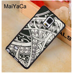 Maori Tribal Samoan Polynesian Case For Samsung Galaxy A71 A51 A50 A70 A10 A20 A30S A40 Note 10 S8 S9 S10 S20 Ultra Plus S10e S7