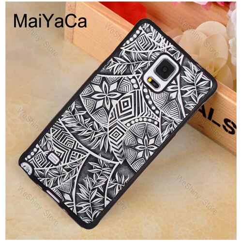 Maori Tribal Samoan Polynesian Case For Samsung Galaxy A71 A51 A50 A70 A10 A20 A30S A40 Note 10 S8 S9 S10 S20 Ultra Plus S10e S7