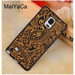 Maori Tribal Samoan Polynesian Case For Samsung Galaxy A71 A51 A50 A70 A10 A20 A30S A40 Note 10 S8 S9 S10 S20 Ultra Plus S10e S7