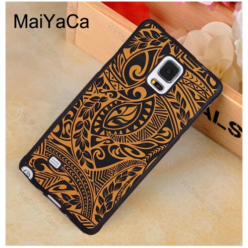 Maori Tribal Samoan Polynesian Case For Samsung Galaxy A71 A51 A50 A70 A10 A20 A30S A40 Note 10 S8 S9 S10 S20 Ultra Plus S10e S7