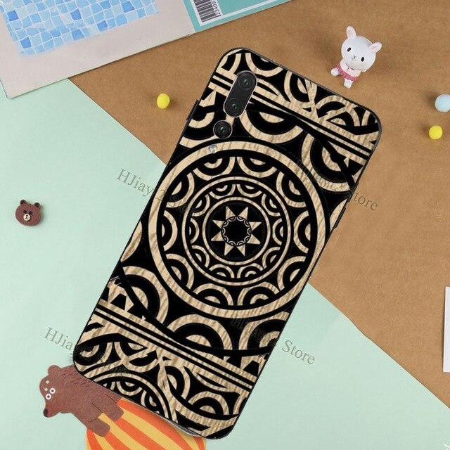 Maori Samoan Polynesian Tribal Case For Huawei P30 P10 Lite P40 P20 Pro Mate 20 10 Lite 30 Pro P Smart 2019 Z Coque