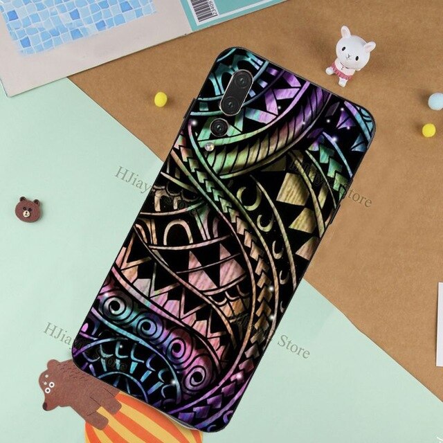 Maori Samoan Polynesian Tribal Case For Huawei P30 P10 Lite P40 P20 Pro Mate 20 10 Lite 30 Pro P Smart 2019 Z Coque