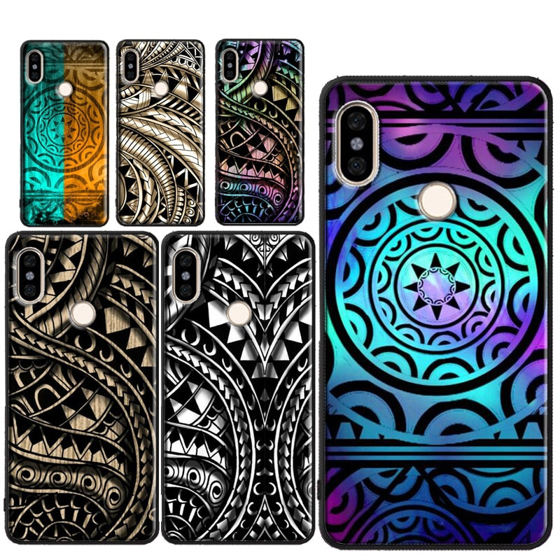 Maori Samoan Polynesian Tribal Case For Xiaomi Redmi Note 9 7 8 Pro K30 7A 8A 8T 9S Mi 9 10 9T Pro A3 Note10 Mix3 Max3