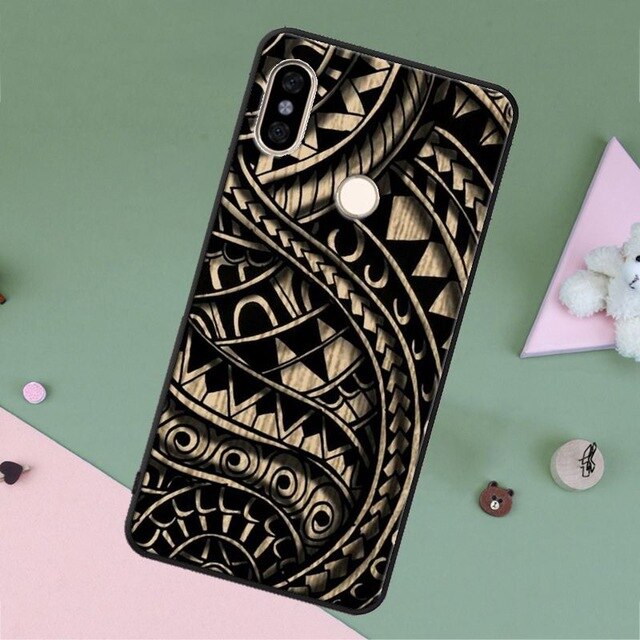 Maori Samoan Polynesian Tribal Case For Xiaomi Redmi Note 9 7 8 Pro K30 7A 8A 8T 9S Mi 9 10 9T Pro A3 Note10 Mix3 Max3