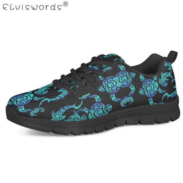 Polynesian Traditional Print Men Casual Flat Shoes