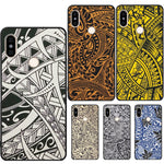 Polynesian Print Case For Xiaomi Redmi Note