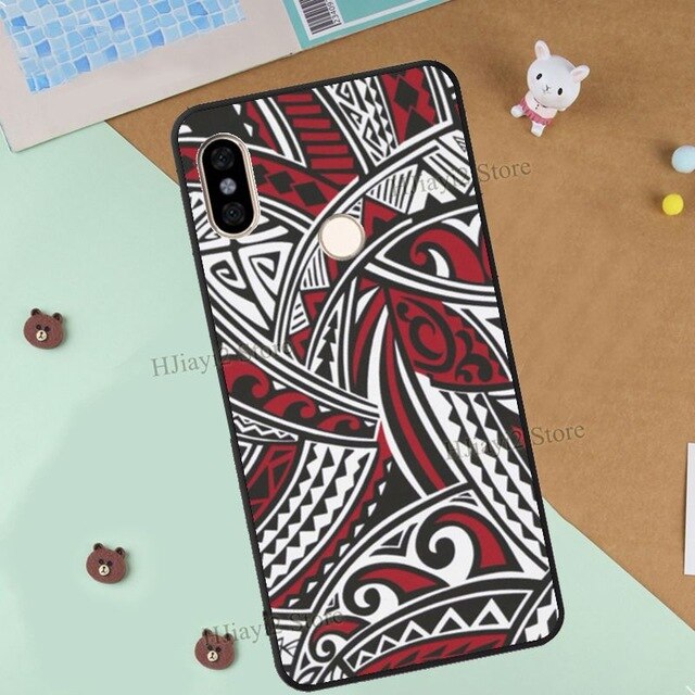 Polynesian Print Case For Xiaomi Redmi Note