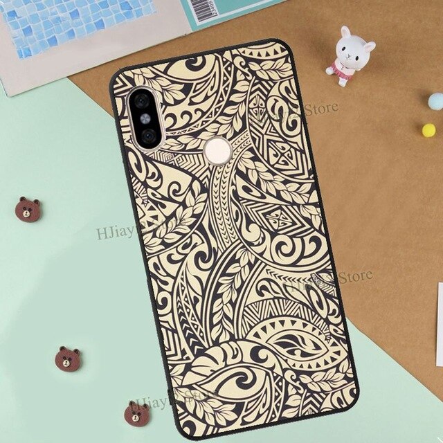 Polynesian Print Case For Xiaomi Redmi Note