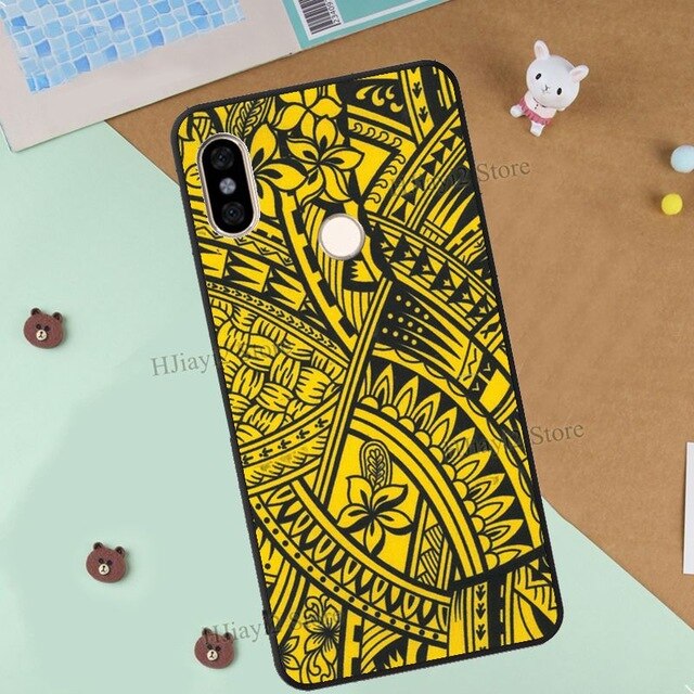 Polynesian Print Case For Xiaomi Redmi Note