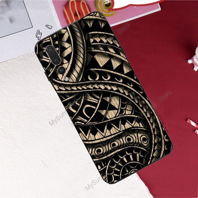 Polynesian Tribal Case For Huawei  phones