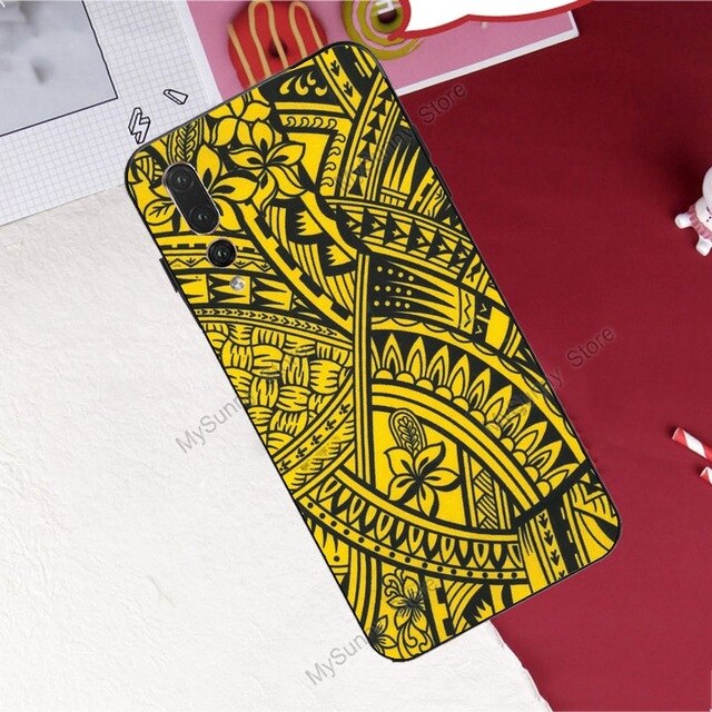 Maorii/Samoan Polynesian Print Case For Huawei