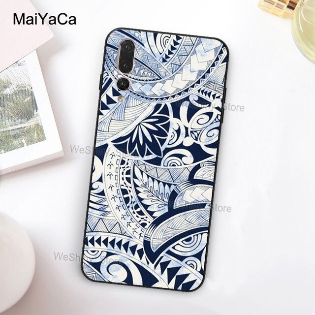 Polynesian Print Case For Huawei phone