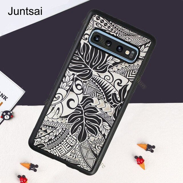 Polynesian Print Case For Samsung Galaxy