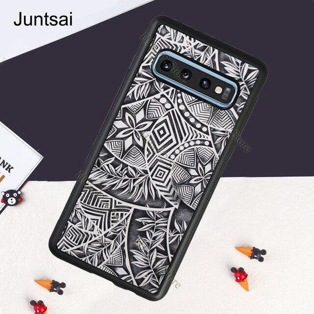 Polynesian Print Case For Samsung Galaxy