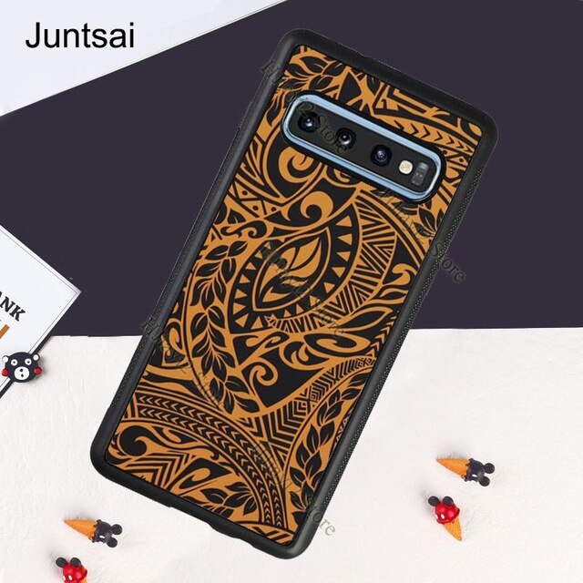 Polynesian Print Case For Samsung Galaxy