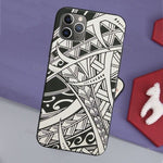 Polynesian Print Case For iPhone 11