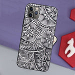 Polynesian Print Case For iPhone 11