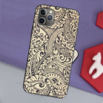 Polynesian Print Case For iPhone 11