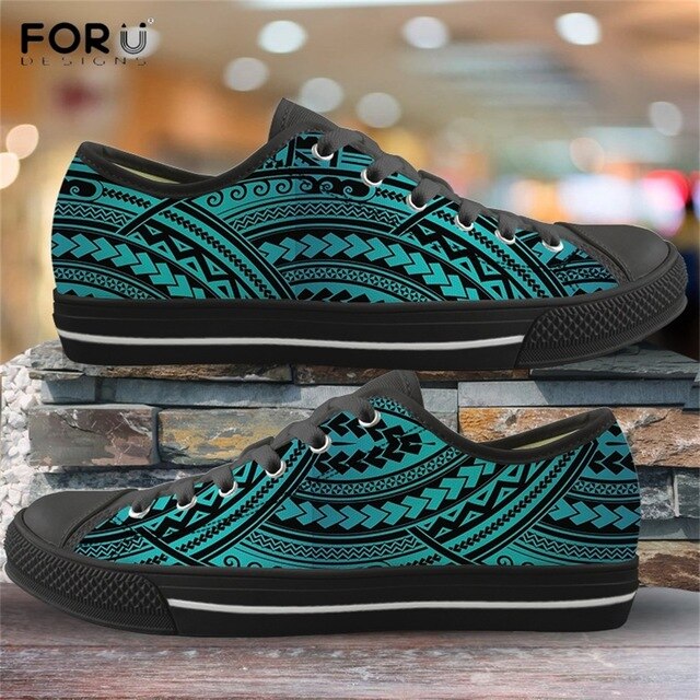 Polynesian Traditional Tribal Pattern for Women shoes