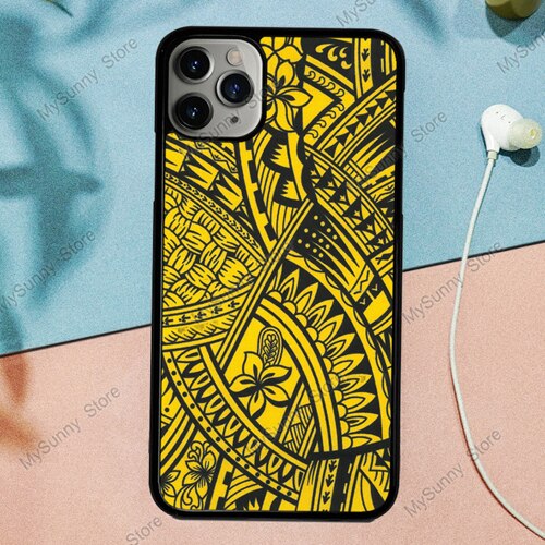 Polynesian Print Case For iphone