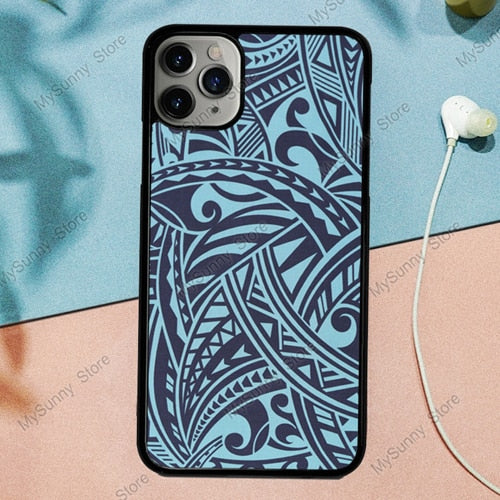 Polynesian Print Case For iphone