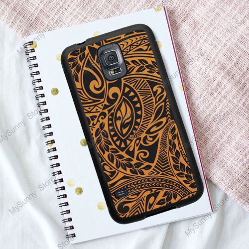 Polynesian Print Case For Samsung Galaxy