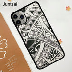 Polynesian Print Case For iPhone 11