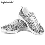 Polynesian Pattern Flast Women's Sneakers