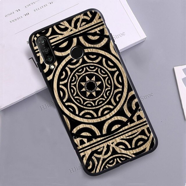 Maori Samoan Polynesian Tribal Case For Huawei phone