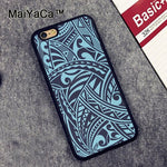 Maori Tribal Samoan Polynesian Phone Case For iPhone