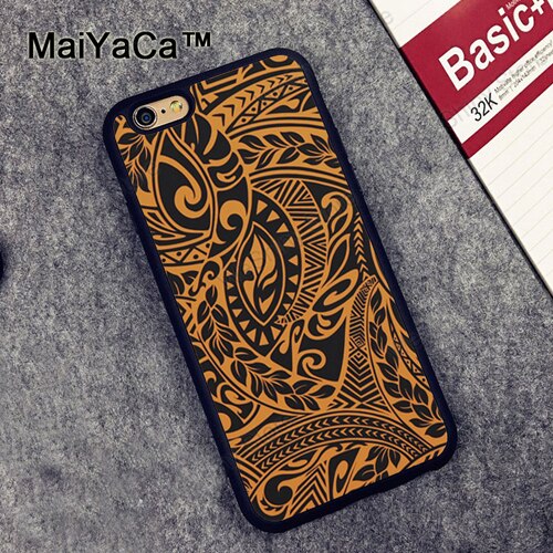 Maori Tribal Samoan Polynesian Phone Case For iPhone