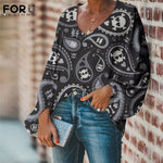 Traditional Polynesian Pattern tops for Women