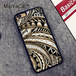 Maori Samoan Polynesian Tribal Coque Phone Case For iPhone 11 Pro Max X XR XS Max 5S SE 2020 6S 7 8 Plus TPU Cover